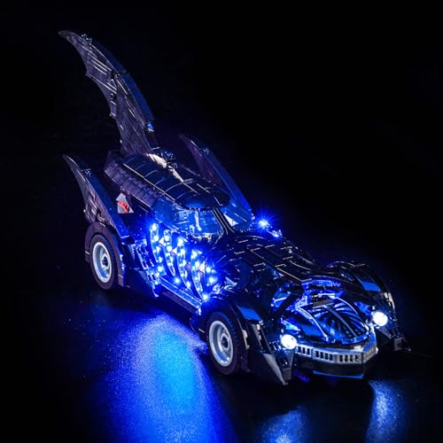Led Licht Set Kompatibel mit Lego 76304 B'atman Forever B'atmobile (Kein Modell), Touch Dimmer Schalter Dekorationsbeleuchtungsset Compatible with Lego B'atman Forever B'atmobile Kreative Spielzeug von BrickBling