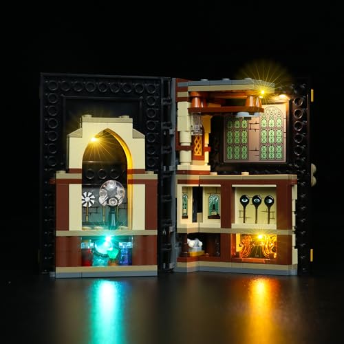 Led Licht Set Kompatibel mit Lego 76397 H ogwarts Moment: Defense Class (Kein Modell), Dekorationsbeleuchtungsset Compatible with Lego H ogwarts Moment: Defense Class Kreative Spielzeug von BrickBling