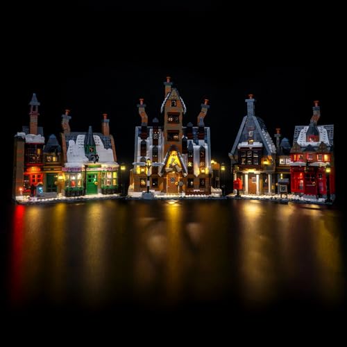Led Licht Set Kompatibel mit Lego 76457 Hogsmeade Village – Collectors' Edition (Kein Modell), Dekorationsbeleuchtungsset Compatible with Lego Hogsmeade Village Collectors' Edition Kreative Spielzeug von BrickBling