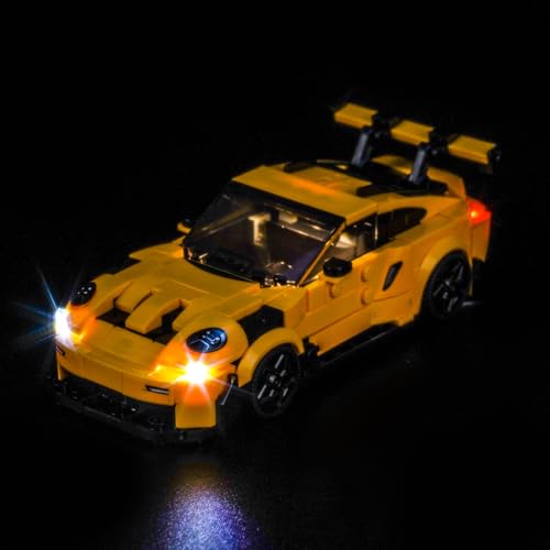 Led Licht Set Kompatibel mit Lego 77239 Porsche 911 GT3 RS Super Car (Kein Modell), Dekorationsbeleuchtungsset Compatible with Lego Porsche 911 GT3 RS Super Car Kreative Spielzeug von BrickBling