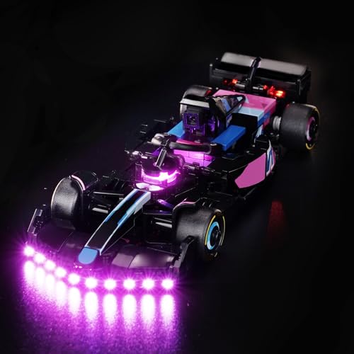 Led Licht Set Kompatibel mit Lego BWT Alpine F1 Team A524 Race Car 77248 (Kein Modell), Dekorationsbeleuchtungsset Compatible with Lego BWT Alpine F1 Team A524 Race Car Kreative Spielzeug von BrickBling