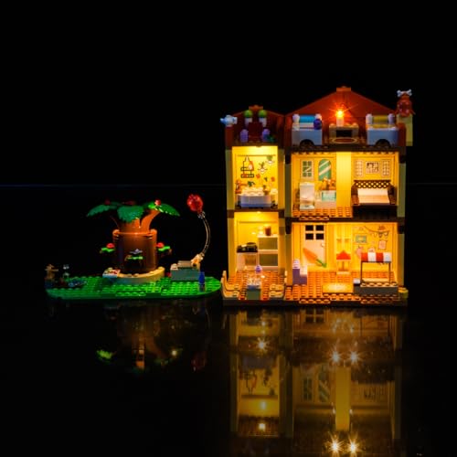 Led Licht Set Kompatibel mit Lego Bluey's Family House 11203 (Kein Modell), Dekorationsbeleuchtungsset Compatible with Lego Bluey's Family House Kreative Spielzeug von BrickBling