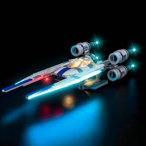 Led Licht Set Kompatibel mit Lego Rebel U-Wing Starfighter 75399 (Kein Modell), Dekorationsbeleuchtungsset Compatible with Lego Rebel U-Wing Starfighter Kreative Spielzeug von BrickBling