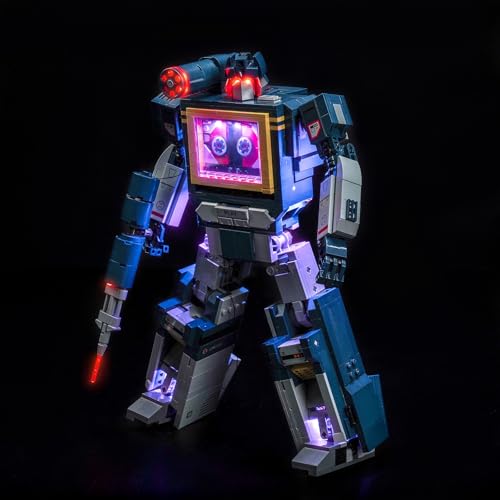 Led Licht Set Kompatibel mit Lego Soundwave 10358 (Kein Modell), Dekorationsbeleuchtungsset Compatible with Lego 10358 Soundwave Kreative Spielzeug von BrickBling