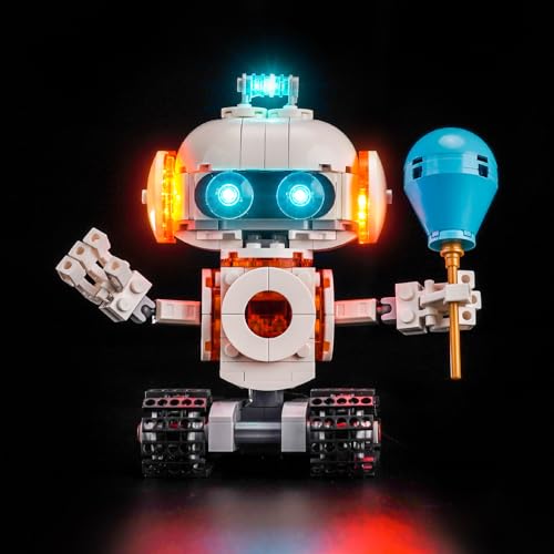 Led Licht Set Kompatibel mit Lego Space Robot 31164 (Kein Modell), Dekorationsbeleuchtungsset Compatible with Lego Space Robot Kreative Spielzeug von BrickBling