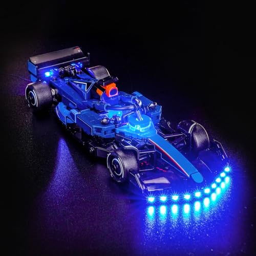 Led Licht Set Kompatibel mit Lego Williams Racing FW46 F1 Race Car 77249 (Kein Modell), Dekorationsbeleuchtungsset Compatible with Lego Williams Racing FW46 F1 Race Car Kreative Spielzeug von BrickBling