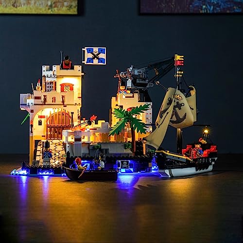 Led Licht Set Kompatibel mit Lego 10320 Eldorado Fortress (Kein Modell), Dekorationsbeleuchtungsset für Eldorado Fortress Kreative Spielzeug für Jungen und Erwachsene - Standard Version von BrickBling