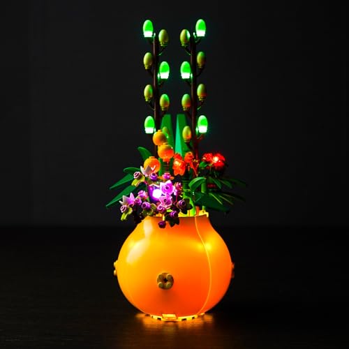 Led Licht Set für Lego 40588 Flower Pot (Kein Lego), Dekorationsbeleuchtungsset für Lego Flowerpot 40588 Kreative Spielzeug von BrickBling