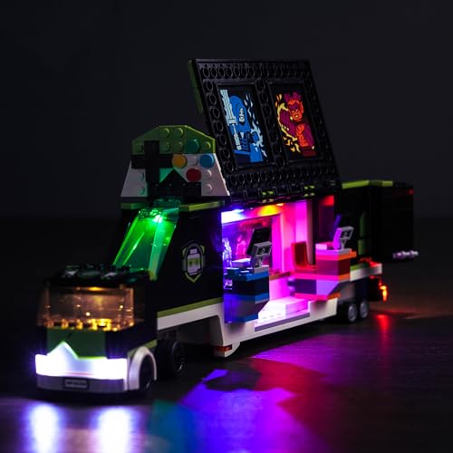 Led Licht Set für Lego 60388 Gaming Turnier Truck (Kein Lego), Dekorationsbeleuchtungsset für Lego Gaming Tournament Truck Kreative Spielzeug von BrickBling