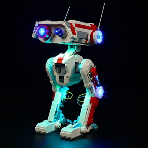 Led Licht Set für Lego 75335 BD-1 bewegliche Droidenfigur (Kein Lego), Update-Version Dekorationsbeleuchtungsset für Lego BD-1 Kreative Spielzeug von BrickBling