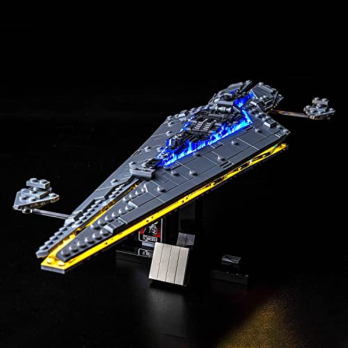 Led Licht Set für Lego 75356 S'tar Wars Executor Super Star Destroyer (Kein Lego-Modell), Dekorationsbeleuchtungsset für Lego Executor Super Star Destroyer Kreative Spielzeug für Jungen und Erwachsene von BrickBling