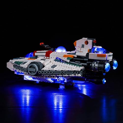 Led Licht Set Kompatibel mit Lego 75357 S'tar Wars Ghost & Phantom II (Kein Modell), Dekorationsbeleuchtungsset für Ghost & Phantom II Kreative Spielzeug - Standard Version von BrickBling