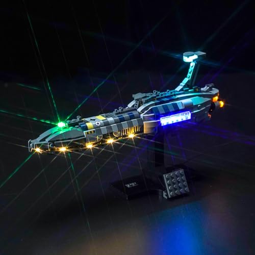 Led Licht Set für Lego 75377 Invisible Hand (Kein Lego), Dekorationsbeleuchtungsset für Lego Invisible Hand Kreative Spielzeug von BrickBling