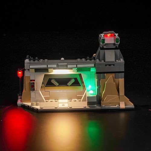 Led Licht Set für Lego 75386 Paz Vizsla and Moff Gideon Battle (Kein Lego), Dekorationsbeleuchtungsset für Lego The Mandalorian Duell zwischen Paz Vizsla and Moff Gideon Kreative Spielzeug von BrickBling