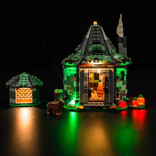 Led Licht Set für Lego 76428 Hagrid's Hut: An Unexpected Visit (Kein Lego), Dekorationsbeleuchtungsset für Lego Hagrid’s Hut: An Unexpected Visit Kreative Spielzeug von BrickBling