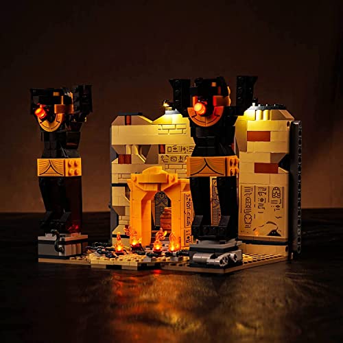 Led Licht Set für Lego Escape from The Lost Tomb (Kein Lego-Modell), Dekorations Led Beleuchtungs Set for Lego 77013 Escape from The Lost Tomb,Kreatives Geschenk für Kinder und Erwachsene von BrickBling