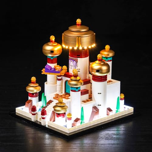 Led Licht Set für Lego Mini Disney Palace of Agrabah (Kein Lego), Dekorationsbeleuchtungsset für Lego 40613 Mini Disney Palace of Agrabah Kreative Spielzeug von BrickBling