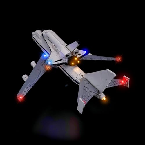 Led Licht Set für Lego Shuttle Carrier Aircraft (Kein Lego), Dekorationsbeleuchtungsset für Lego 10360 Shuttle Carrier Aircraft - Standard Version von BrickBling