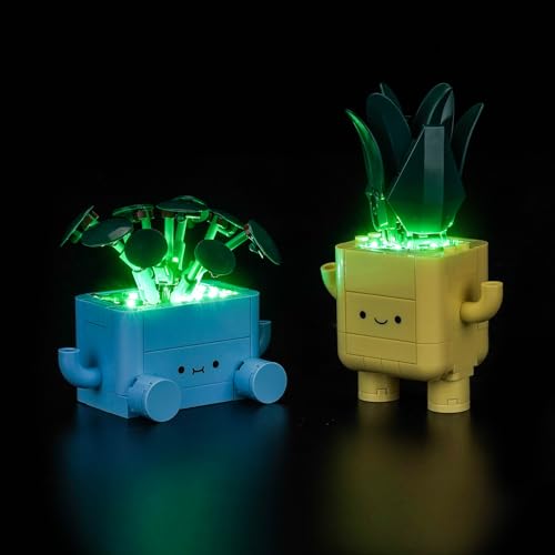 Licht-Kit Kompatibel mit Lego 10349 Happy Plants Botanical Collection Set (Kein Modell), Led Beleuchtungs Set Compatible with Happy Plants 10349 Kreative Spielzeug von BrickBling
