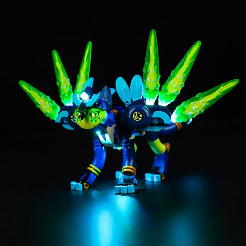 Licht-Kit Kompatibel mit Lego 71476 Zoey and Zian the Cat-Owl (Kein Modell), Led Beleuchtungs Set Kompatibel mit Zoey and Zian the Cat-Owl Kreative Spielzeug von BrickBling