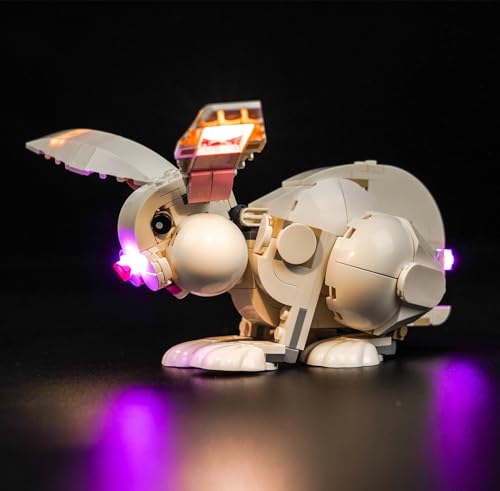 Licht-Kit für Lego 31133 White Rabbit (Kein Lego-Modell), Led Beleuchtungs Set Kompatibel mit Lego White Rabbit Kreative Spielzeug von BrickBling