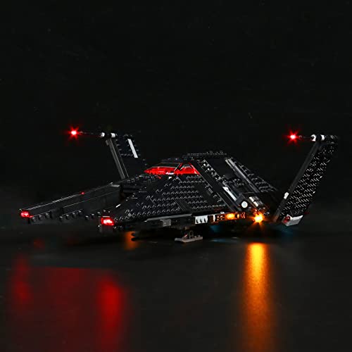 Licht-Kit Kompatibel mit Lego 75336 Die Scythe - Transportschiff des Großinquisitors, Led Beleuchtungs Set Kompatibel mit Obi-Wan Kenobi Set kreative Spielzeuglampe-Kein Modell (Standard Version) von BrickBling