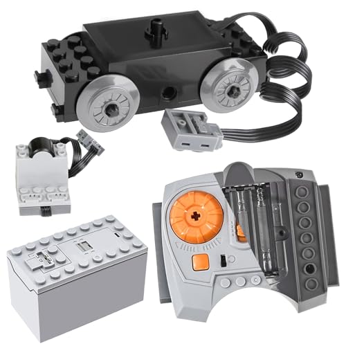 BrickBounty 4-teiliges Motor-Set mit technischen Teilen, MOC für Leistung und Fernsteuerung für zusammengebaute Bausteine STEM BrickBounty 4-teiliges Motor-Set mit technischen Teilen, MOC für Leistung und Fernsteuerung für zusammengebaute Bausteine STEM von BrickBounty