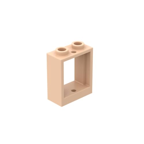 Gobricks 1 x 2 x 2 Türfenster, 1 x 2 x 2 Flugzeug, Einzelloch oben und unten für Glas, 10 Stück, GDS-784, kompatibel mit Lego-Bausteinen, Farbe: helles Fleisch 032 Gobricks 1 x 2 x 2 Türfenster, 1 x 2 x 2 Flugzeug, Einzelloch oben und unten für Glas, 10 Stück, GDS-784, kompatibel mit Lego-Bausteinen, Farbe: helles Fleisch 032 von BrickBuddy