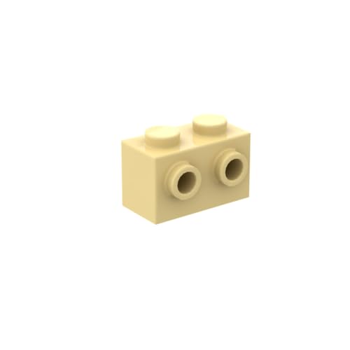 Gobricks 11211 Scharnier Brick Brick Special 1x2 mit 2 Nieten an 1 Seite, 50 Stück GDS-634, kompatibel mit Lego Bausteinen, Farbe:Hellgelb 029 Gobricks 11211 Scharnier Brick Brick Special 1x2 mit 2 Nieten an 1 Seite, 50 Stück GDS-634, kompatibel mit Lego Bausteinen, Farbe:Hellgelb 029 von BrickBuddy