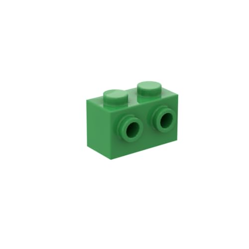 Gobricks 11211 Scharnier Brick Brick Special 1x2 mit 2 Nieten an 1 Seite, 50 Stück GDS-634, kompatibel mit Lego Bausteinen, Farbe:Hellgrün 043 Gobricks 11211 Scharnier Brick Brick Special 1x2 mit 2 Nieten an 1 Seite, 50 Stück GDS-634, kompatibel mit Lego Bausteinen, Farbe:Hellgrün 043 von BrickBuddy