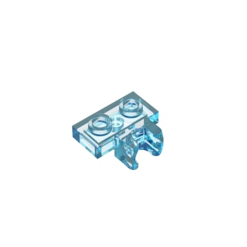Gobricks 14704 Scharnierplatte, Spezialplatte, 1 x 2, 5,9 mm, Mittelseitenbecher, 10 Stück, GDS-850, kompatibel mit Lego-Bausteinen, Farbe: Trans Hellblau 152 Gobricks 14704 Scharnierplatte, Spezialplatte, 1 x 2, 5,9 mm, Mittelseitenbecher, 10 Stück, GDS-850, kompatibel mit Lego-Bausteinen, Farbe: Trans Hellblau 152 von BrickBuddy