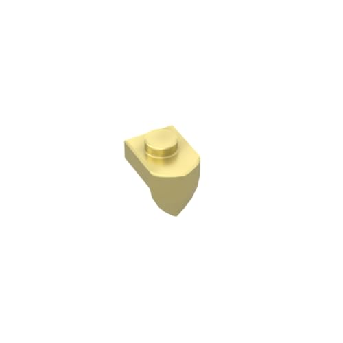 Gobricks 15070 Ornamente Platte Spezial 1x1 mit vertikalem Zahn, 50 Stück, GDS-869, kompatibel mit Lego Bausteinen, Farbe: Chrom Gold 037 Gobricks 15070 Ornamente Platte Spezial 1x1 mit vertikalem Zahn, 50 Stück, GDS-869, kompatibel mit Lego Bausteinen, Farbe: Chrom Gold 037 von BrickBuddy