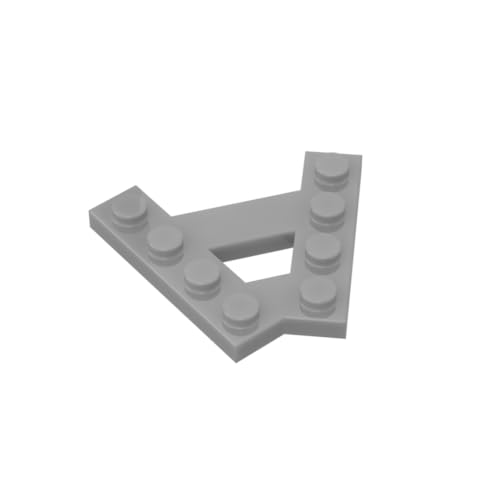 Gobricks 15706 Kreisplatte A-Rahmen Keilplatte 10 Stück GDS-727 Kompatibel mit Lego Bausteinen, Farbe: flach, silber 073 Gobricks 15706 Kreisplatte A-Rahmen Keilplatte 10 Stück GDS-727 Kompatibel mit Lego Bausteinen, Farbe: flach, silber 073 von BrickBuddy