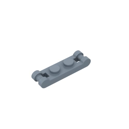 Gobricks 18649 Scharnierplatte Spezial 1x2 mit Griffen an Enden, 50 Stück, GDS-734, kompatibel mit Lego Bausteinen, Farbe:Sandblau 054 Gobricks 18649 Scharnierplatte Spezial 1x2 mit Griffen an Enden, 50 Stück, GDS-734, kompatibel mit Lego Bausteinen, Farbe:Sandblau 054 von BrickBuddy