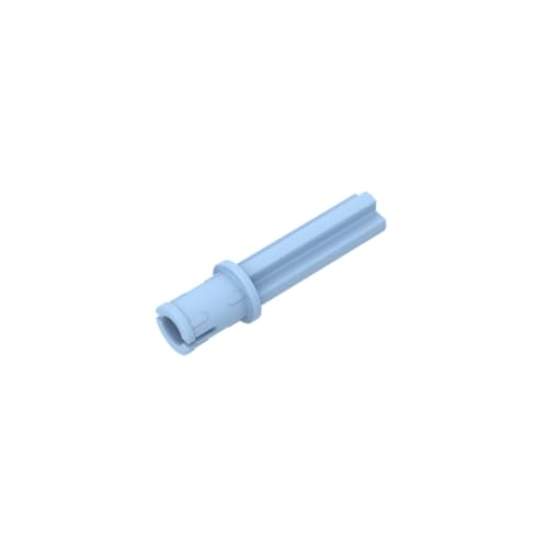 Gobricks 18651 GDS-930 Achsenbolzen mit Reibungsrillen längs und 2 l-Achse 18651 GDS-930, 50 Stück, kompatibel mit Lego Classic Bulk-Spielzeug, MOC, Farbe: Hellblau 212 Gobricks 18651 GDS-930 Achsenbolzen mit Reibungsrillen längs und 2 l-Achse 18651 GDS-930, 50 Stück, kompatibel mit Lego Classic Bulk-Spielzeug, MOC, Farbe: Hellblau 212 von BrickBuddy