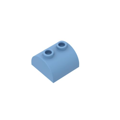 Gobricks 18841 Runder Ziegelstein, rund, 2 x 2 Kuppel, oben – blockierter offener Bolzen ohne untere Achsenhalterung, 50 Stück, GDS-742, kompatibel mit Lego-Bausteinen, Farbe: Mittelblau 052 Gobricks 18841 Runder Ziegelstein, rund, 2 x 2 Kuppel, oben – blockierter offener Bolzen ohne untere Achsenhalterung, 50 Stück, GDS-742, kompatibel mit Lego-Bausteinen, Farbe: Mittelblau 052 von BrickBuddy