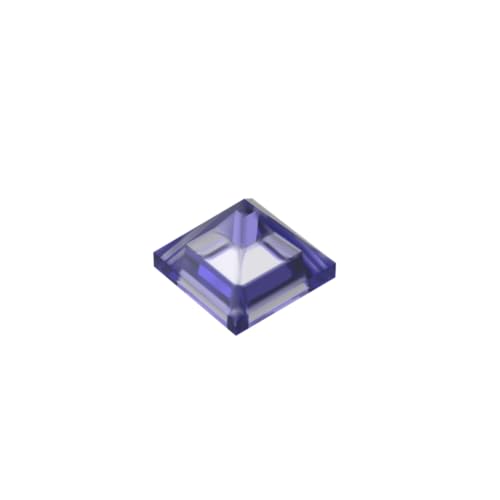 Gobricks 22388 Slope Brick 1x1, vierseitig abgeschrägter Ziegelstein, 50 Stück, GDS-837, kompatibel mit Lego-Bausteinen, Farbe: Trans Purple 160 Gobricks 22388 Slope Brick 1x1, vierseitig abgeschrägter Ziegelstein, 50 Stück, GDS-837, kompatibel mit Lego-Bausteinen, Farbe: Trans Purple 160 von BrickBuddy