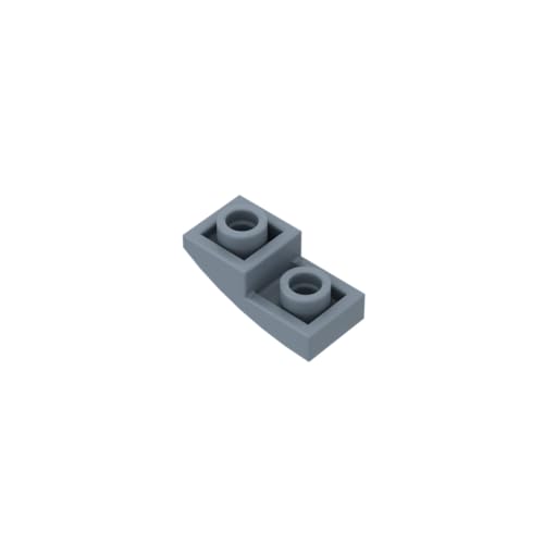 Gobricks 24201 Gewölbter Ziegelstein-Hang, gebogen, 2 x 1, umgekehrt, 50 Stück, GDS-795, kompatibel mit Lego Bausteinen, Farbe:Sandblau 054 Gobricks 24201 Gewölbter Ziegelstein-Hang, gebogen, 2 x 1, umgekehrt, 50 Stück, GDS-795, kompatibel mit Lego Bausteinen, Farbe:Sandblau 054 von BrickBuddy