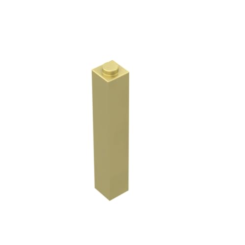 Gobricks 2453 Basic Bricks Brick 1x1x5 mit blockiertem offenem oder hohlen Bolzen, 10 Stück, GDS-866, kompatibel mit Lego Bausteinen, Farbe: Chrom, Gold 037 Gobricks 2453 Basic Bricks Brick 1x1x5 mit blockiertem offenem oder hohlen Bolzen, 10 Stück, GDS-866, kompatibel mit Lego Bausteinen, Farbe: Chrom, Gold 037 von BrickBuddy