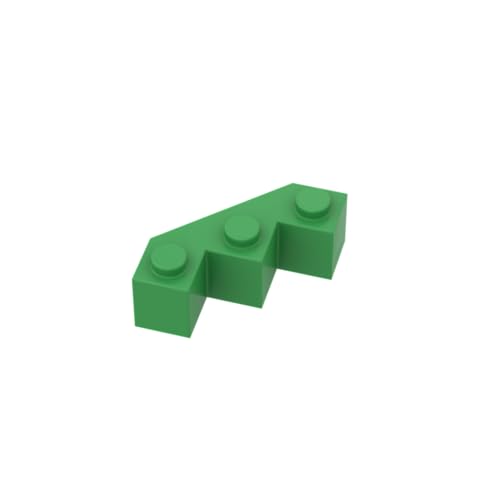 Gobricks 2462 Runder Steinkeil, 3 x 3 Facetten, 10 Stück, GDS-862, kompatibel mit Lego-Bausteinen, Farbe: Hellgrün 043 Gobricks 2462 Runder Steinkeil, 3 x 3 Facetten, 10 Stück, GDS-862, kompatibel mit Lego-Bausteinen, Farbe: Hellgrün 043 von BrickBuddy