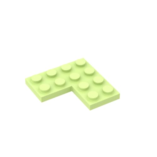 Gobricks 2639 Fundamentplatte, 4 x 4 Ecke, 10 Stück, GDS-696, kompatibel mit Lego Bausteinen, Farbe: Gelbgrün 044 Gobricks 2639 Fundamentplatte, 4 x 4 Ecke, 10 Stück, GDS-696, kompatibel mit Lego Bausteinen, Farbe: Gelbgrün 044 von BrickBuddy