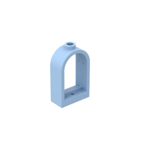 Gobricks 30044 Tür 1x2x2 2/3 Kuppel Fensterrahmen 50 Stück GDS-872 Kompatibel mit Lego Bausteinen, Farbe: Hellblau 053 Gobricks 30044 Tür 1x2x2 2/3 Kuppel Fensterrahmen 50 Stück GDS-872 Kompatibel mit Lego Bausteinen, Farbe: Hellblau 053 von BrickBuddy