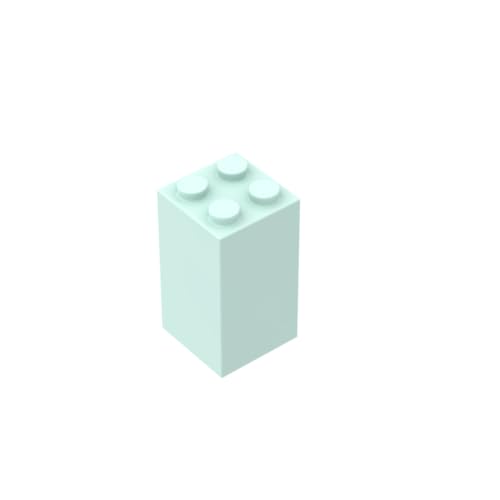 Gobricks 30145 Basic Bricks Brick 2 x 2 x 3, 10 Stück, GDS-867, kompatibel mit Lego Bausteinen, Farbe: helles Aqua 045 Gobricks 30145 Basic Bricks Brick 2 x 2 x 3, 10 Stück, GDS-867, kompatibel mit Lego Bausteinen, Farbe: helles Aqua 045 von BrickBuddy