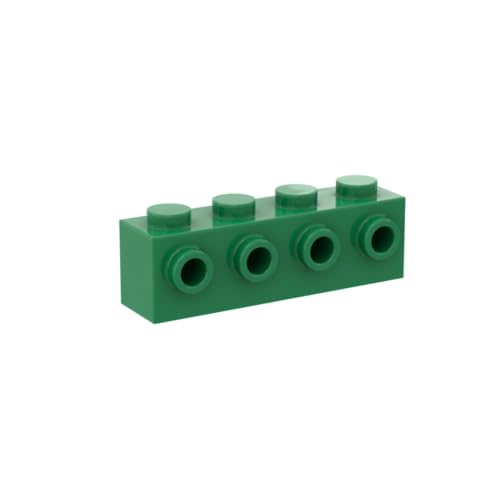 Gobricks 30414 Scharnier Brick Brick Special 1x4 mit 4 Nieten auf einer Seite, 50 Stück GDS-637, kompatibel mit Lego Bausteinen, Farbe:Grün 040 Gobricks 30414 Scharnier Brick Brick Special 1x4 mit 4 Nieten auf einer Seite, 50 Stück GDS-637, kompatibel mit Lego Bausteinen, Farbe:Grün 040 von BrickBuddy