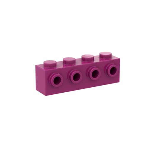 Gobricks 30414 Scharnier Brick Brick Special 1x4 mit 4 Nieten auf einer Seite, 50 Stück GDS-637, kompatibel mit Lego Bausteinen, Farbe:Magenta 013 Gobricks 30414 Scharnier Brick Brick Special 1x4 mit 4 Nieten auf einer Seite, 50 Stück GDS-637, kompatibel mit Lego Bausteinen, Farbe:Magenta 013 von BrickBuddy