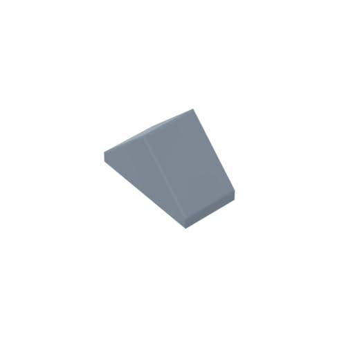 Gobricks 3044 Slope Brick 1x2 doppelseitig abgeschrägter Ziegelstein, 10 Stück, GDS-835, kompatibel mit Lego Bausteinen, Farbe: Sandblau 054 Gobricks 3044 Slope Brick 1x2 doppelseitig abgeschrägter Ziegelstein, 10 Stück, GDS-835, kompatibel mit Lego Bausteinen, Farbe: Sandblau 054 von BrickBuddy
