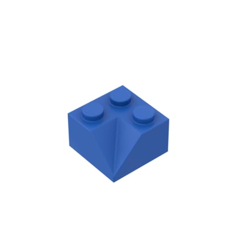 Gobricks 3046 Slope Brick 2x2 45° schräg konkave Dachziegel, 50 Stück, GDS-721, kompatibel mit Lego-Bausteinen, Farbe: Blau 050 Gobricks 3046 Slope Brick 2x2 45° schräg konkave Dachziegel, 50 Stück, GDS-721, kompatibel mit Lego-Bausteinen, Farbe: Blau 050 von BrickBuddy