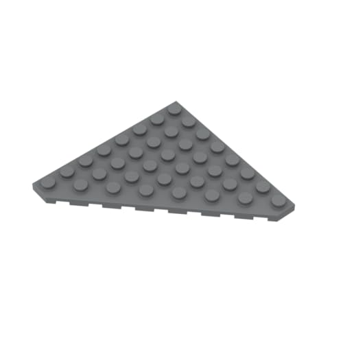 Gobricks 30504 Kreisplatte Keilplatte 8 x 8 Zuschnitt Ecke 10 Stück GDS-700 Kompatibel mit Lego Bausteinen, Farbe: Dunkelbläulich-Grau 072 Gobricks 30504 Kreisplatte Keilplatte 8 x 8 Zuschnitt Ecke 10 Stück GDS-700 Kompatibel mit Lego Bausteinen, Farbe: Dunkelbläulich-Grau 072 von BrickBuddy