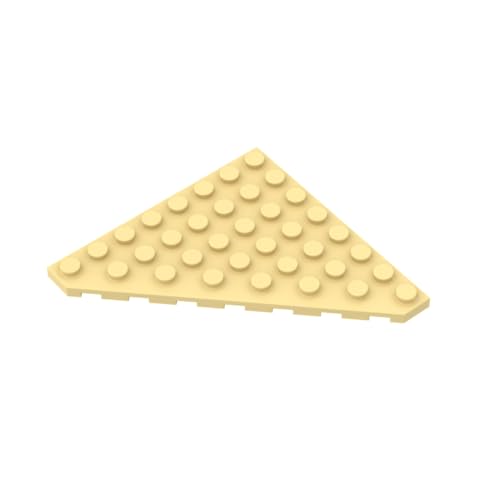 Gobricks 30504 Kreisplatte Keilplatte 8 x 8 Zuschnitt Ecke 10 Stück GDS-700 Kompatibel mit Lego Bausteinen, Farbe: Hellgelb 029 Gobricks 30504 Kreisplatte Keilplatte 8 x 8 Zuschnitt Ecke 10 Stück GDS-700 Kompatibel mit Lego Bausteinen, Farbe: Hellgelb 029 von BrickBuddy