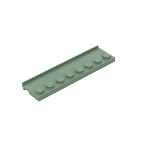 Gobricks 30586 Scharnierplatte Spezial 2 x 8 mit Türschiene, 50 Stück, GDS-747, kompatibel mit Lego Bausteinen, Farbe:Sandgrün 048 Gobricks 30586 Scharnierplatte Spezial 2 x 8 mit Türschiene, 50 Stück, GDS-747, kompatibel mit Lego Bausteinen, Farbe:Sandgrün 048 von BrickBuddy